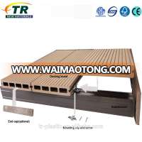 Durable anti uv plastic wood floor